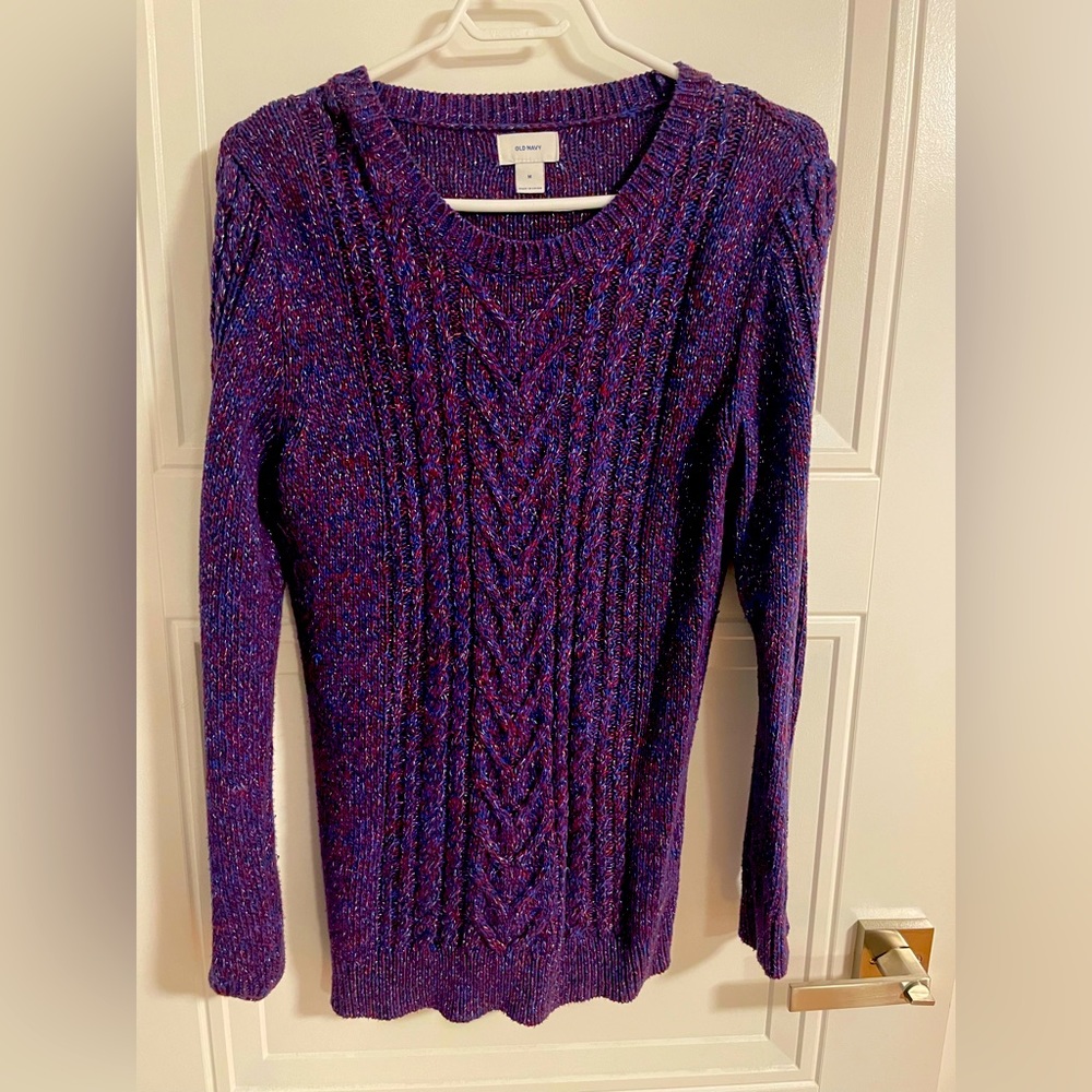Purple size medium sweater